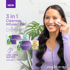 Products: SWISSPERS 3in1 Cleanser Infused Pads 60pk St Lukes Pharmacy