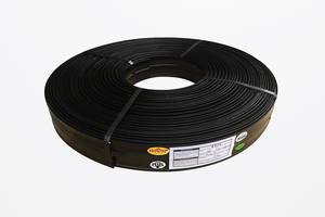 Horserail Hottop Plus Rail, 4″ x 100m, Black