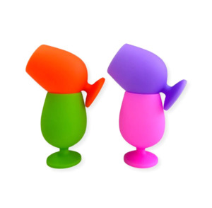 All: Silicone Wine Glasses