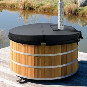 Hybrid Wood Or Electric Spa Pool: Insulated Cover For Wood Fired & Hybrid Hot Tub