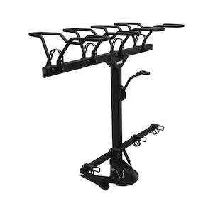 E Bike Compatible Bike Carriers Nz: Thule ReVert 4 Bike Vertical Hitch Mount Bike Rack - 9024500