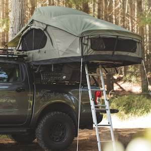 Feldon Shelter Crow's Nest Extended Rooftop Tent - Green