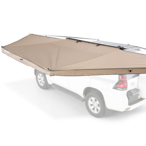 Vehicle Awnings And Shade: Rhino-Rack Batwing Freestanding 180 Degree Awning (Left) - 32147