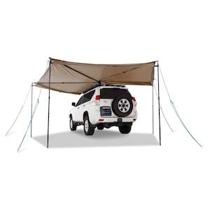 Vehicle Awnings And Shade: Rhino-Rack Batwing 270 Degree Awning (33114) and Sidewall Bundle