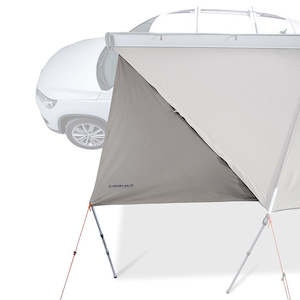 Vehicle Awnings And Shade: Rhino-Rack Batwing Front Edge Zippered Insert - 31124