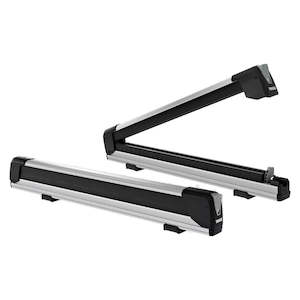 Ski And Snowboard Carriers: Thule 7325S SnowPack Extender Ski & Snowboard Carrier - 732500 Silver