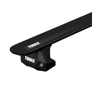 BMW X5 2014-ON (w/ flush rail) - Thule WingBar Evo Roof Rack Black