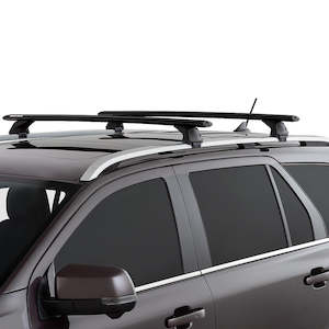 Kia Sportage 2021-ON (w/ raised rail) - Rhino-Rack Vortex Roof Rack Black - JC-01996