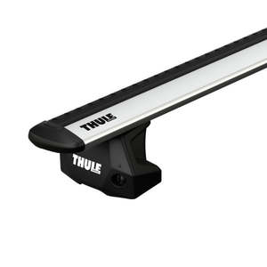 Land Rover Defender Roof Racks: Land Rover Defender 90 2020-ON - Thule WingBar Evo Roof Rack Silver
