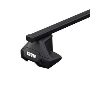 Ford Puma 2020-ON (w/ normal roof) - Thule SquareBar Evo Roof Rack Black