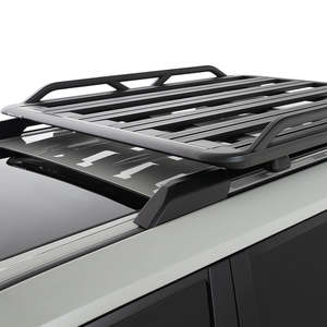 Ford Ranger Wildtrak 2022-ON (w/ raised rail) - Rhino-Rack Tradie RX100 Roof Tra&hellip;