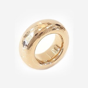 Accessories: Hammered Bronze Ring for His or Hers