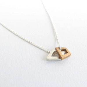 Accessories: Unity Quad Shapes - Bronze & Silver