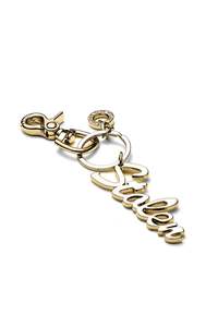 SCRIPT KEY CHARM / BAG CHARM - GOLD