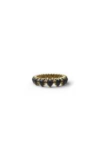 LOVE CLAW ETERNITY RING - GOLD PLATED