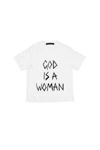 GOD IS A WOMAN T-SHIRT - GIRLFRIEND FIT
