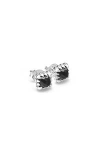 Earrings: MINI CLAW STUDS ONYX