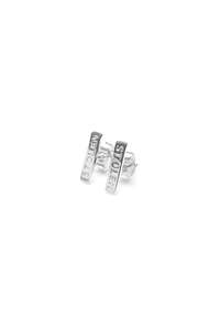 Gifts For Him: TINY STOLEN BAR EARRINGS