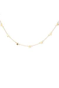 Gold Plated Rings 1: STOLEN STAR CHOKER - GOLD PLATED