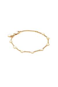Gold Plated Bracelets: STOLEN STAR BRACELET - GOLD PLATED