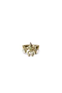 COSMIC PUNK MULTI RING - GOLD PLATED