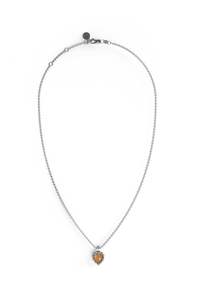 Love Claw Necklaces: LOVE CLAW NECKLACE CITRINE