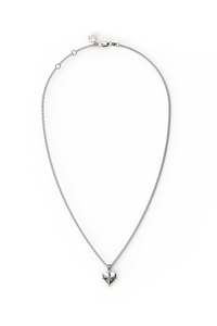 DECEMBER HEART NECKLACE - SWISS TOPAZ