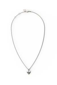 Birthstone Pendant Collection: SEPTEMBER HEART NECKLACE - SAPPHIRE