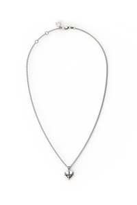 Birthstone Pendant Collection: JULY HEART NECKLACE - RUBY