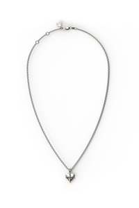 Birthstone Pendant Collection: MAY HEART NECKLACE - EMERALD