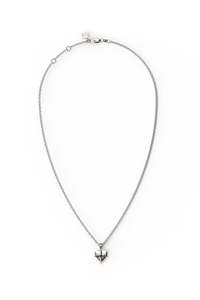 JANUARY HEART NECKLACE - GARNET