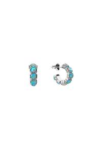 HALO CLUSTER EARRINGS BELLO OPAL