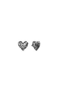 DEATH METAL HEARTS EARRINGS