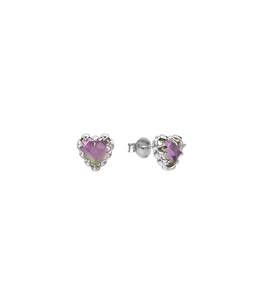 LOVE CLAW EARRINGS MYSTIC QUARTZ