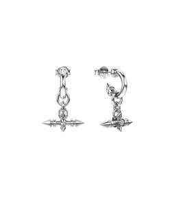 Earrings Collection All: SPIKED FOB EARRINGS