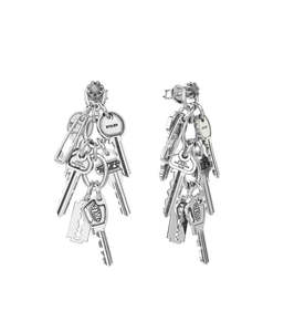Earrings Collection All: MULTI KEY CASCADE EARRINGS