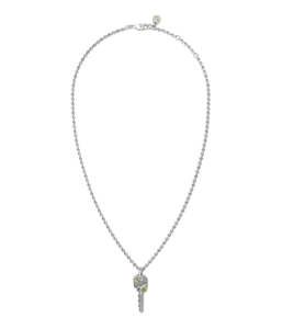 CRYSTALLISED KEY NECKLACE