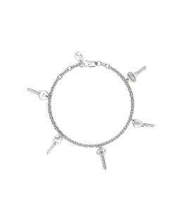 MINI KEY CHARM BRACELET
