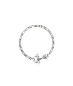 SPIKED FOB BRACELET
