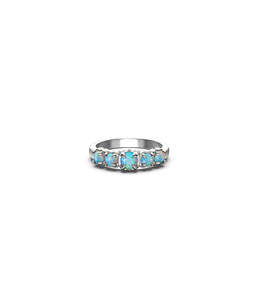 Rings: HALO CLUSTER RING BELLO OPAL