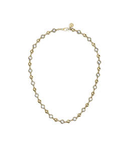 DARKNESS AND LIGHT NECKLACE - GOLD PLATED