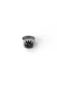 ORIGINAL SETTING - CLAW RING - ONYX