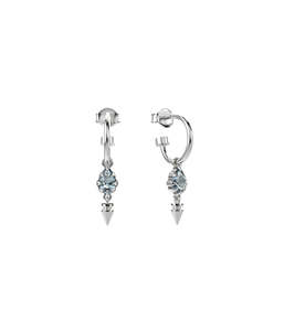 PRECIOUS PUNK DROPLET ANCHOR SLEEPERS - SKY BLUE TOPAZ