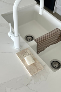 Piatto Beige Travertine Tray - Small