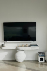 Custom Floating Mantel