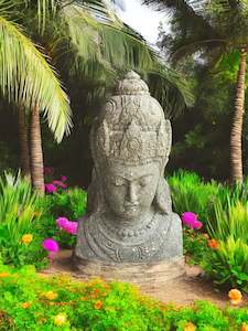 Sculptures & Statues: Outdoor Garden Statue Buddha Statue 80cm | StoneBase (1889)