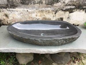 Giant Basins 1 Metre: XL and Elegant Stone Basin 102cm x 45cm x 14.5cm (1941)