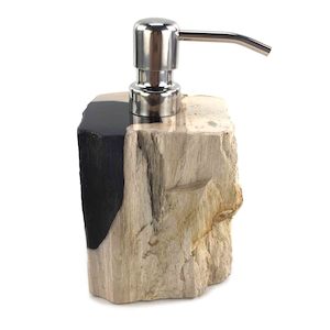 Luxury Petrified Wood Soap & Lotion Dispenser 100mL (1762)