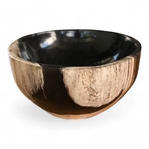 Petrified Wood Natural Stone Luxury Bowl (2443)