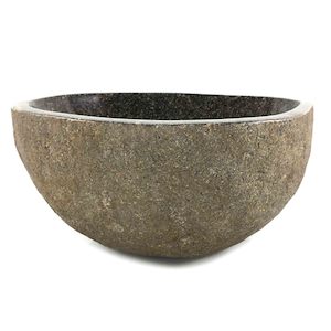 Luxury Stone Bowls: Stone Bowl 31.5cm x 28cm x 14.5cm (1575)